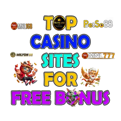 top casino sites with free bonus register