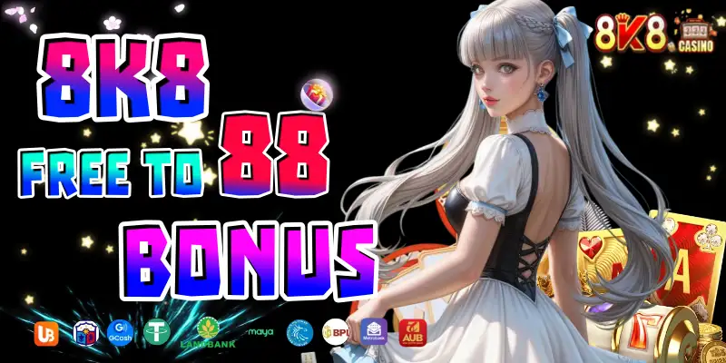 Read more about the article 8k8 Free to 88 Bonus for New Players in the Philippines