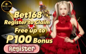 Read more about the article Bet168 Casino Register to Claim Free up to ₱100 Bonus